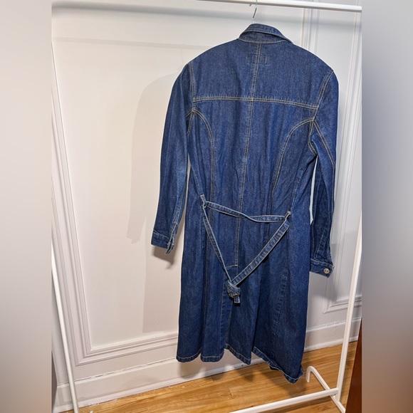 VINTAGE JEAN DRESS // GROGGY // Size small 💙 - Picture 5 of 6